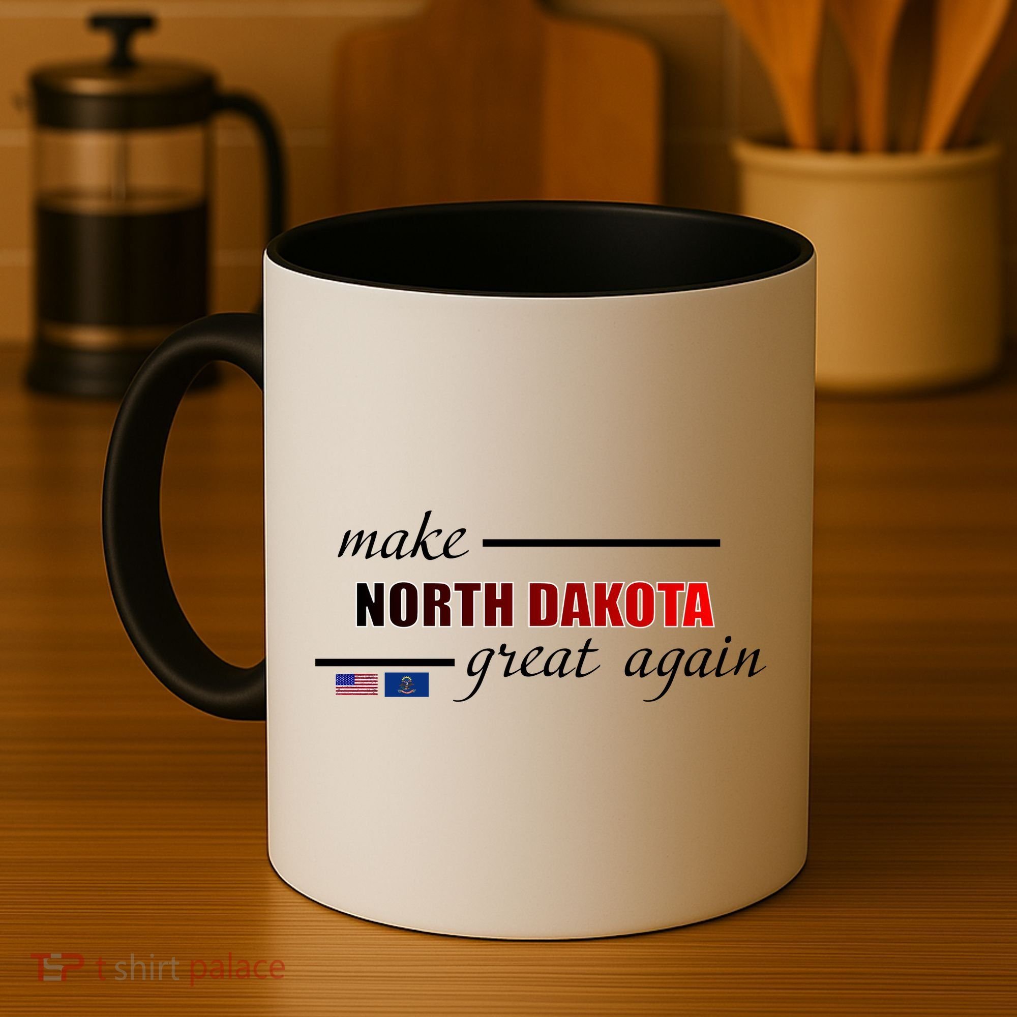 Make North Dakota Great Again Coffee Mug
