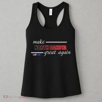 Make North Dakota Great Again Women's Tank Top thumb 3