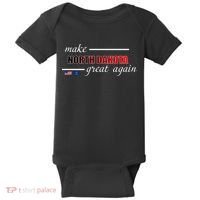 Make North Dakota Great Again Baby Bodysuit thumb 0