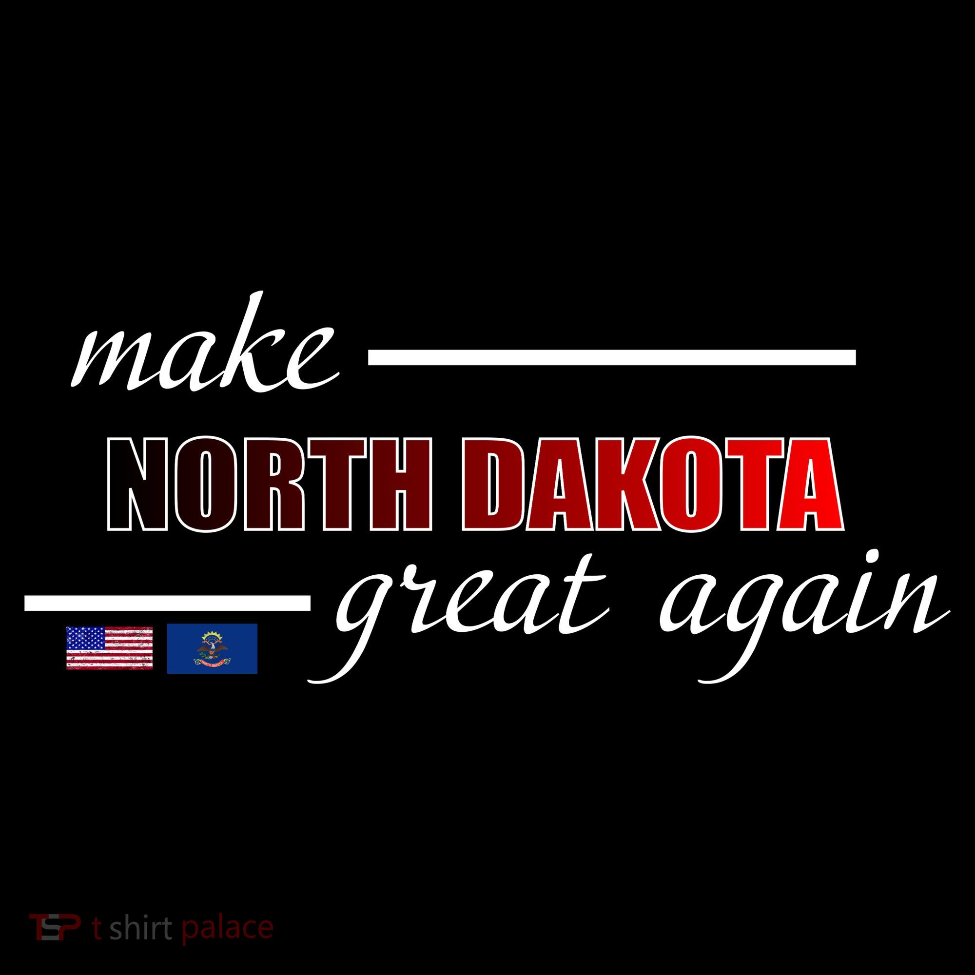 Make North Dakota Great Again Tank Top