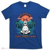 Meditation No Drama Just Yoga Lama Namaste Yoga Mom Namaste Gift T-Shirt thumb 0