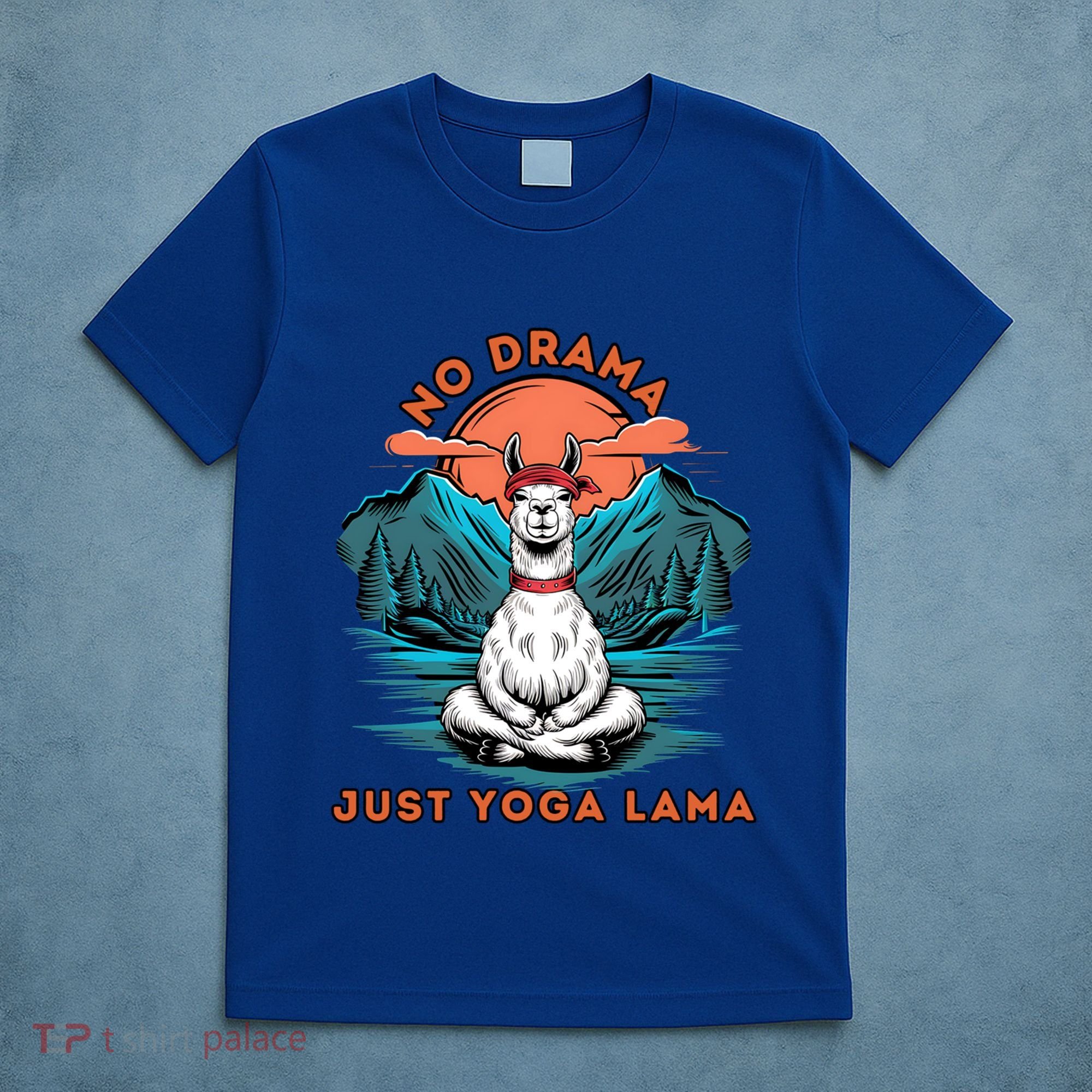 Meditation No Drama Just Yoga Lama Namaste Yoga Mom Namaste Gift T-Shirt