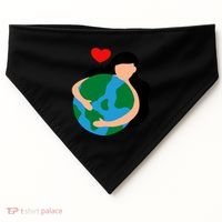 Mother Nature Earth Day Save Our Planet USA-Made Doggie Bandana thumb 0