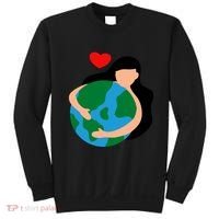 Mother Nature Earth Day Save Our Planet Sweatshirt thumb 0