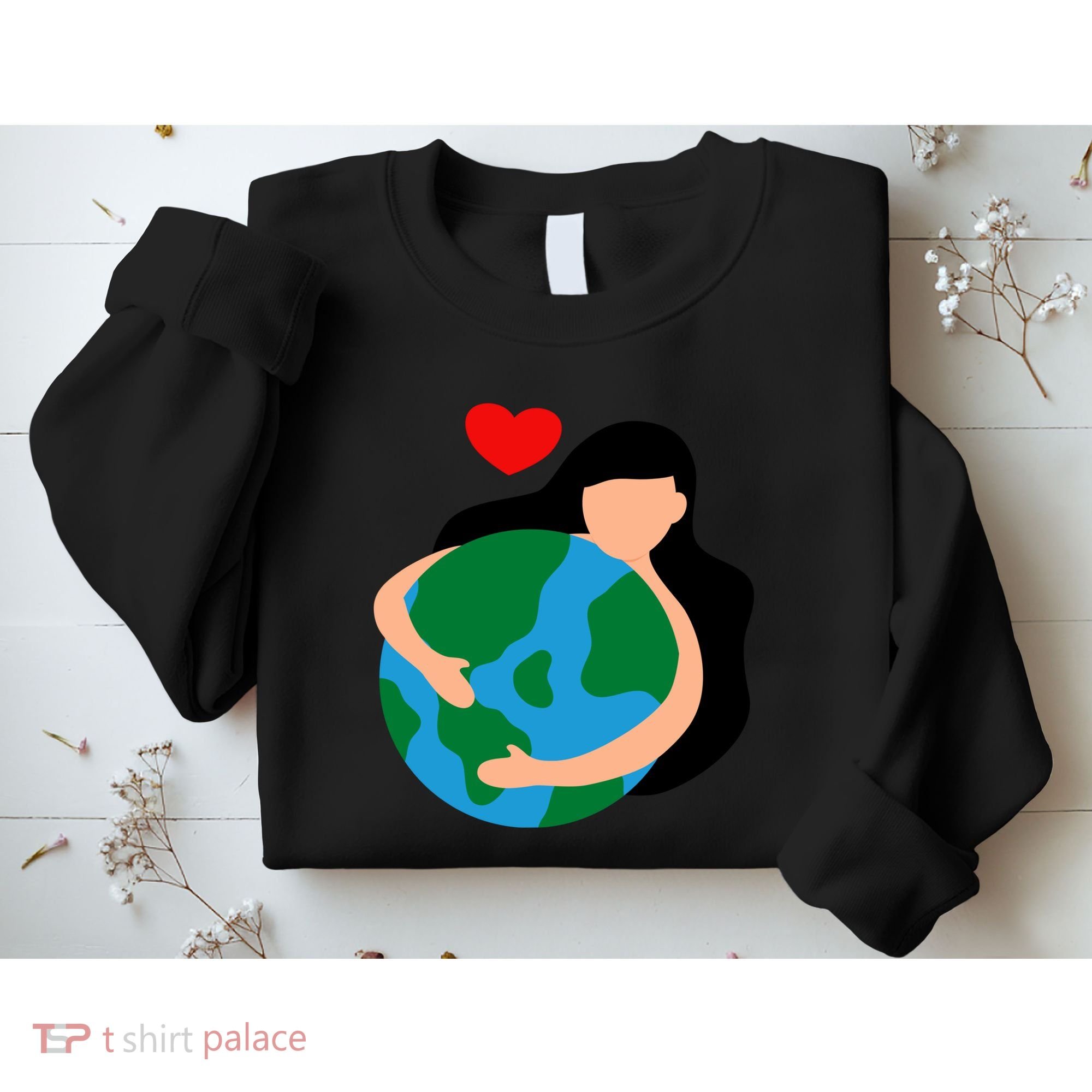 Mother Nature Earth Day Save Our Planet Sweatshirt