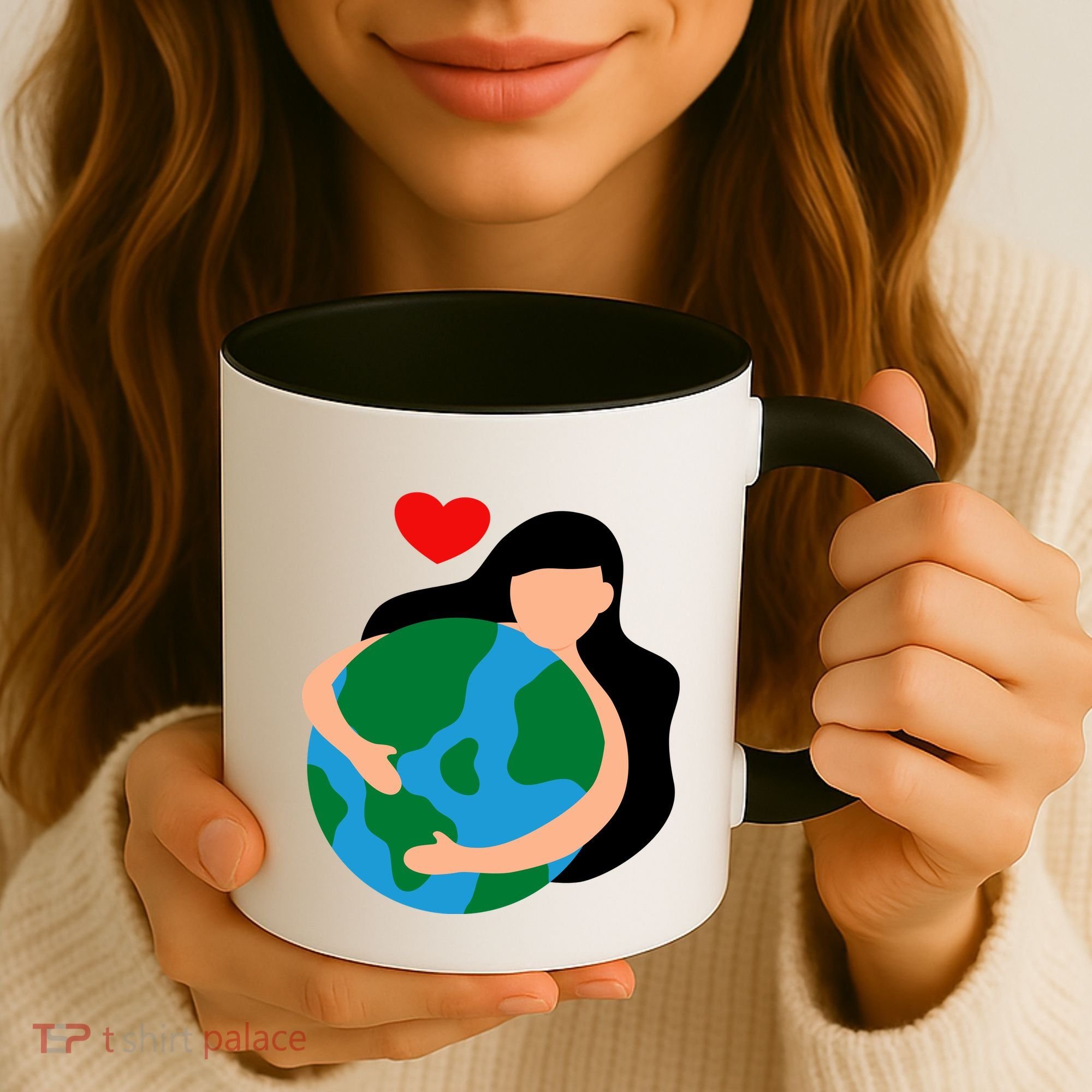Mother Nature Earth Day Save Our Planet Coffee Mug