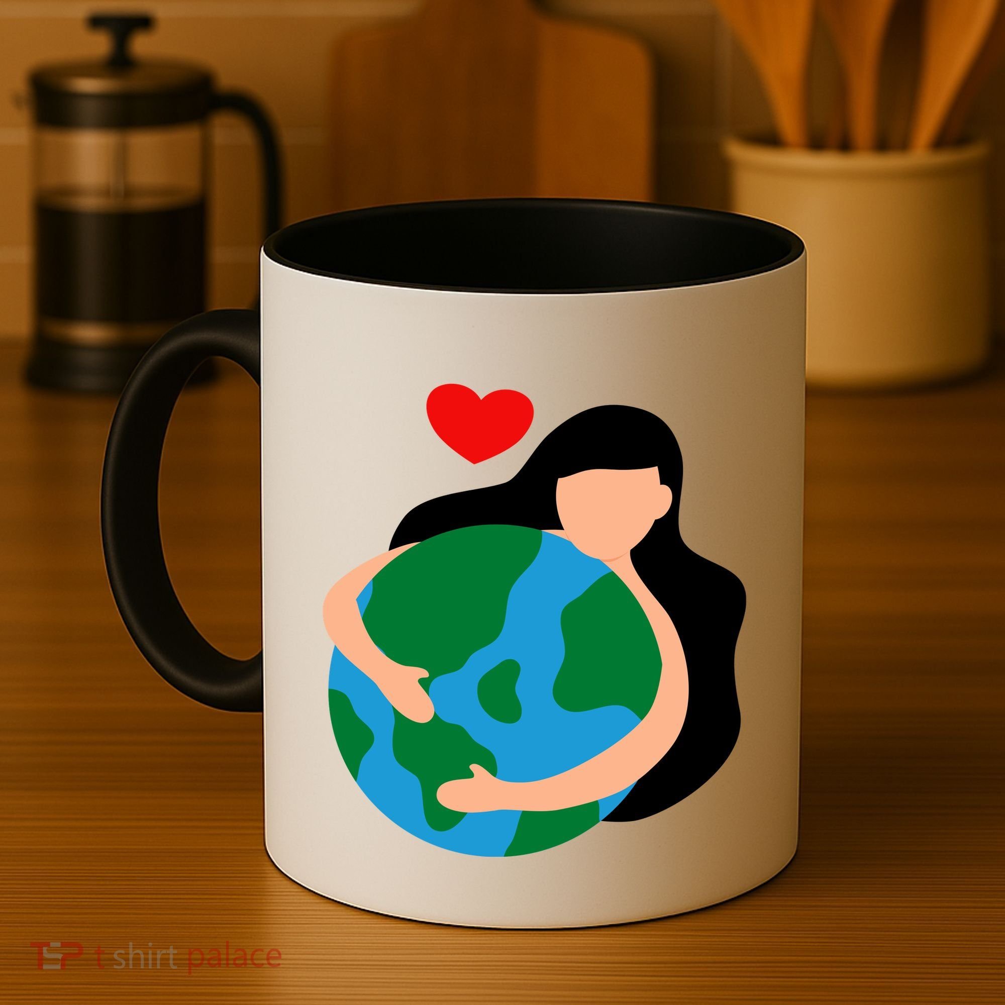 Mother Nature Earth Day Save Our Planet Coffee Mug