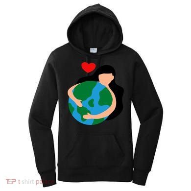Mother Nature Earth Day Save Our Planet Women's Hoodie
