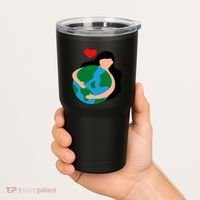 Mother Nature Earth Day Save Our Planet Tumbler thumb 2