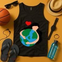 Mother Nature Earth Day Save Our Planet Tank Top thumb 4
