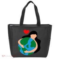Mother Nature Earth Day Save Our Planet Tote Bag thumb 0