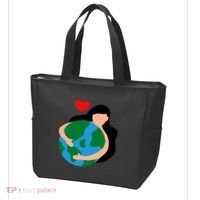 Mother Nature Earth Day Save Our Planet Tote Bag thumb 3