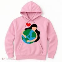 Mother Nature Earth Day Save Our Planet Hoodie thumb 0