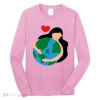 Mother Nature Earth Day Save Our Planet Long Sleeve Shirt thumb 0