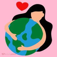 Mother Nature Earth Day Save Our Planet Baby Bodysuit thumb 2