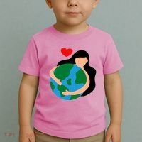 Mother Nature Earth Day Save Our Planet Toddler T-Shirt thumb 2