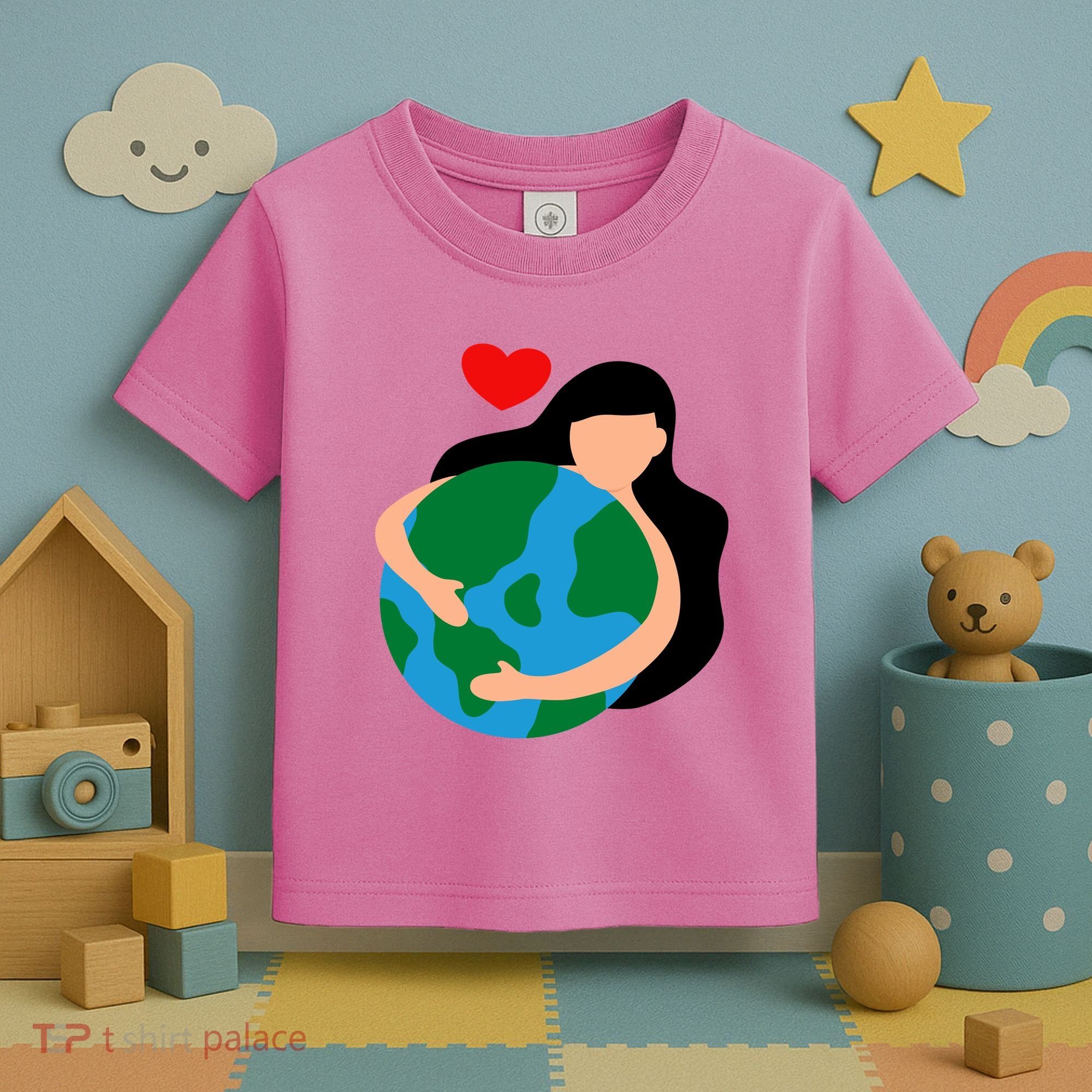 Mother Nature Earth Day Save Our Planet Toddler T-Shirt