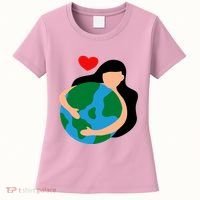 Mother Nature Earth Day Save Our Planet Women's T-Shirt thumb 0