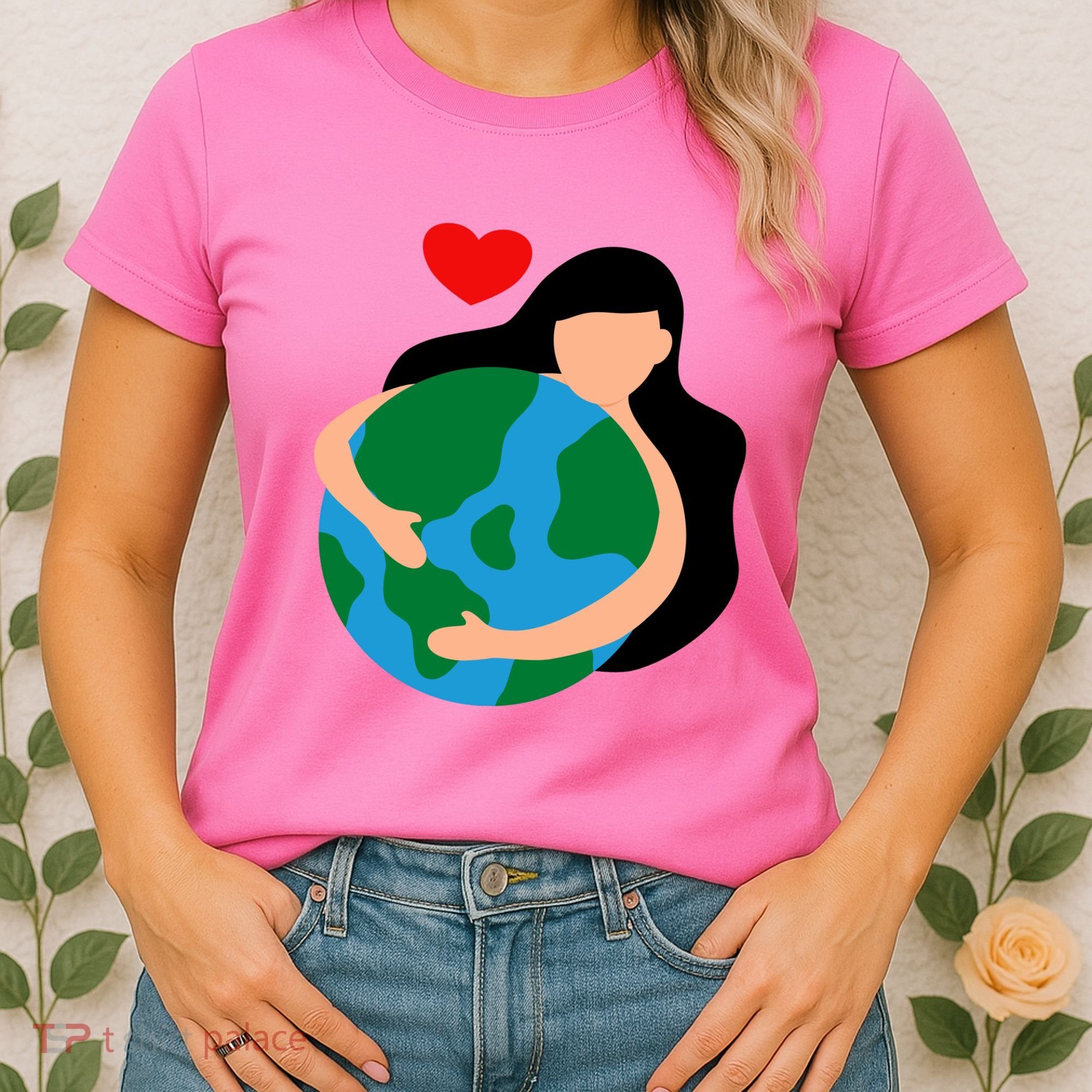 Mother Nature Earth Day Save Our Planet Women's T-Shirt