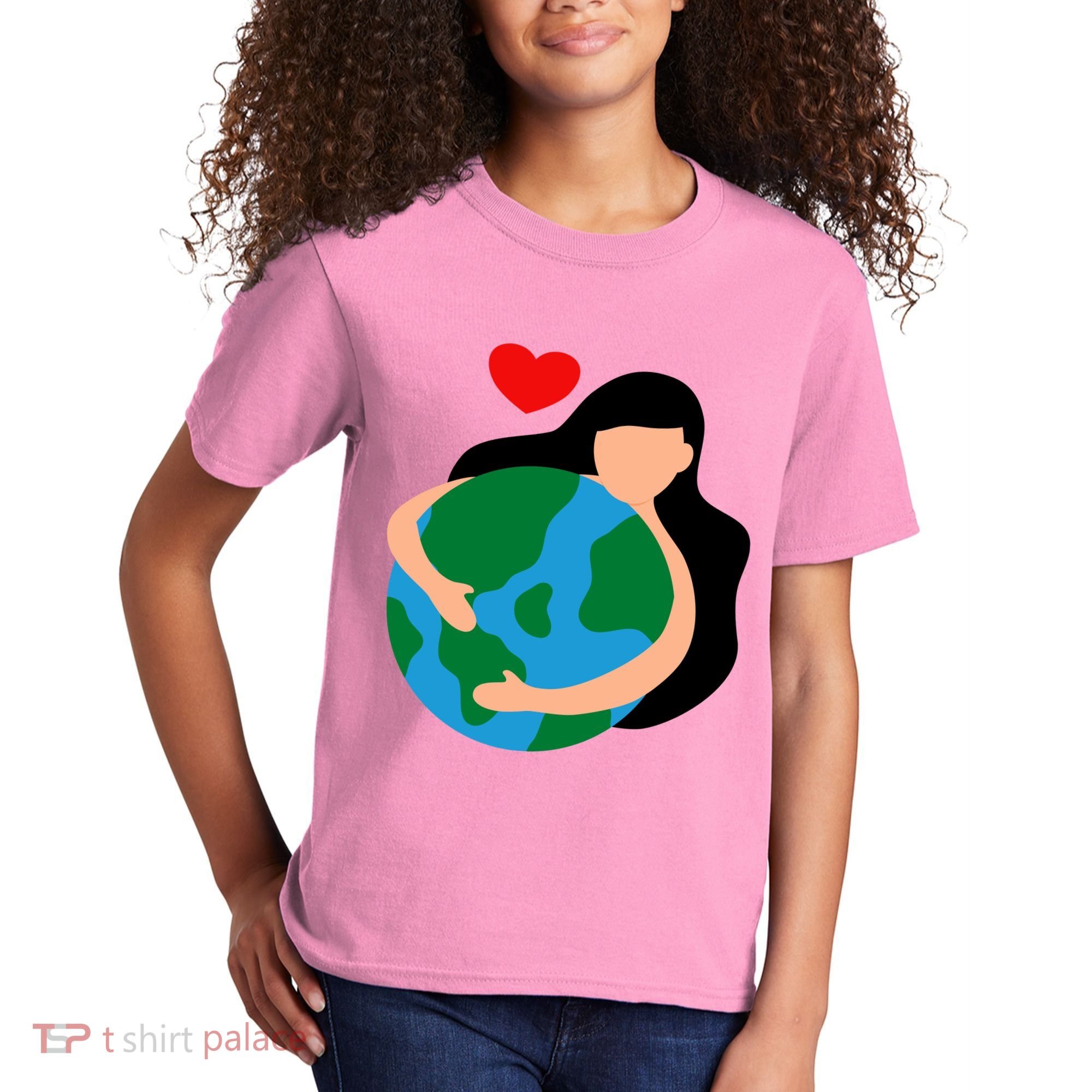 Mother Nature Earth Day Save Our Planet Kids T-Shirt