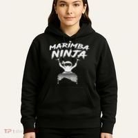 Marimba Ninja Funny Marching Band Percussion Gift Hoodie thumb 5