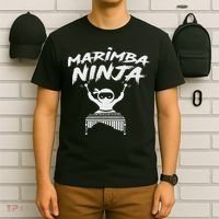 Marimba Ninja Funny Marching Band Percussion Gift T-Shirt thumb 6