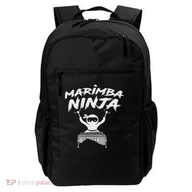 Marimba Ninja Funny Marching Band Percussion Gift Backpack