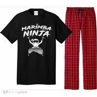 Marimba Ninja Funny Marching Band Percussion Gift Pajama Set thumb 0