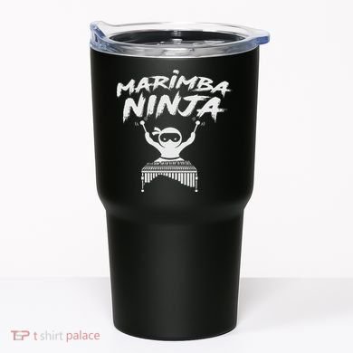 Marimba Ninja Funny Marching Band Percussion Gift Tumbler