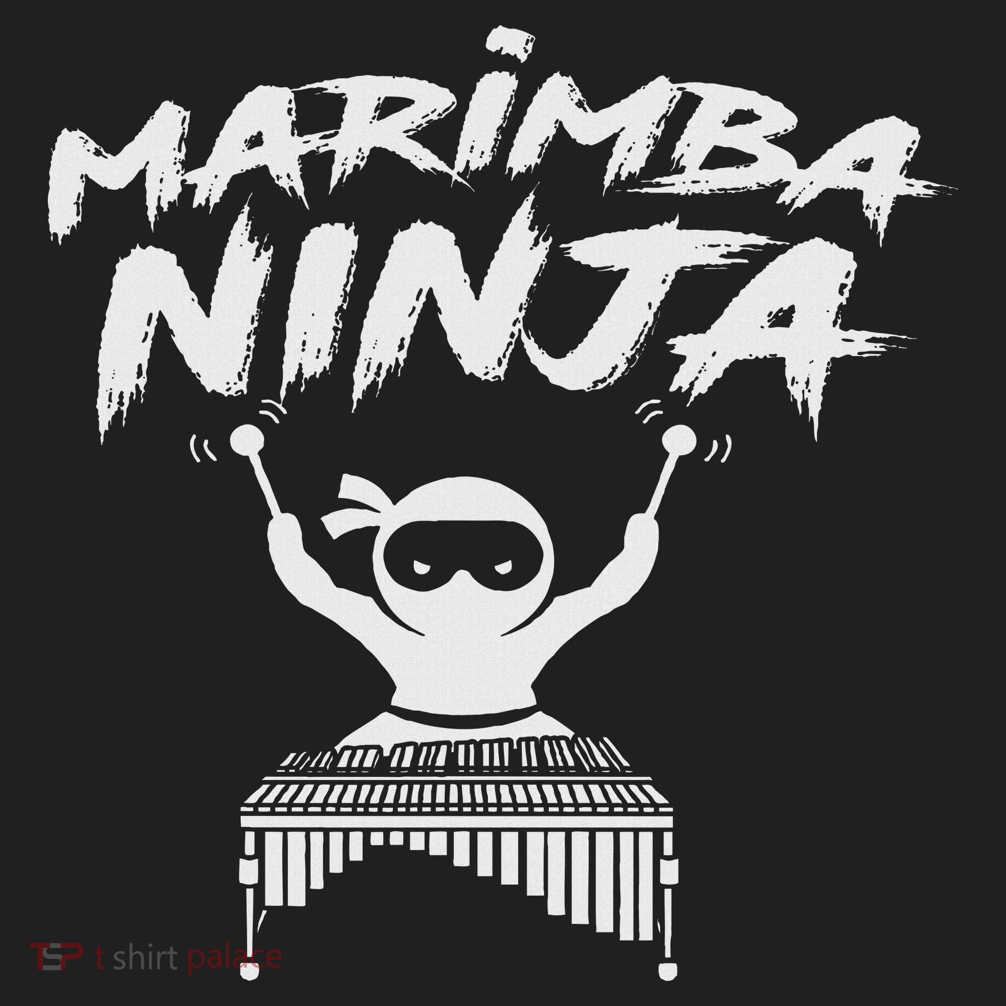 Marimba Ninja Funny Marching Band Percussion Gift Tumbler