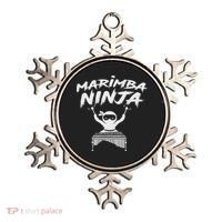 Marimba Ninja Funny Marching Band Percussion Gift Ornament thumb 0