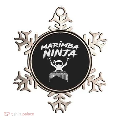 Marimba Ninja Funny Marching Band Percussion Gift Ornament