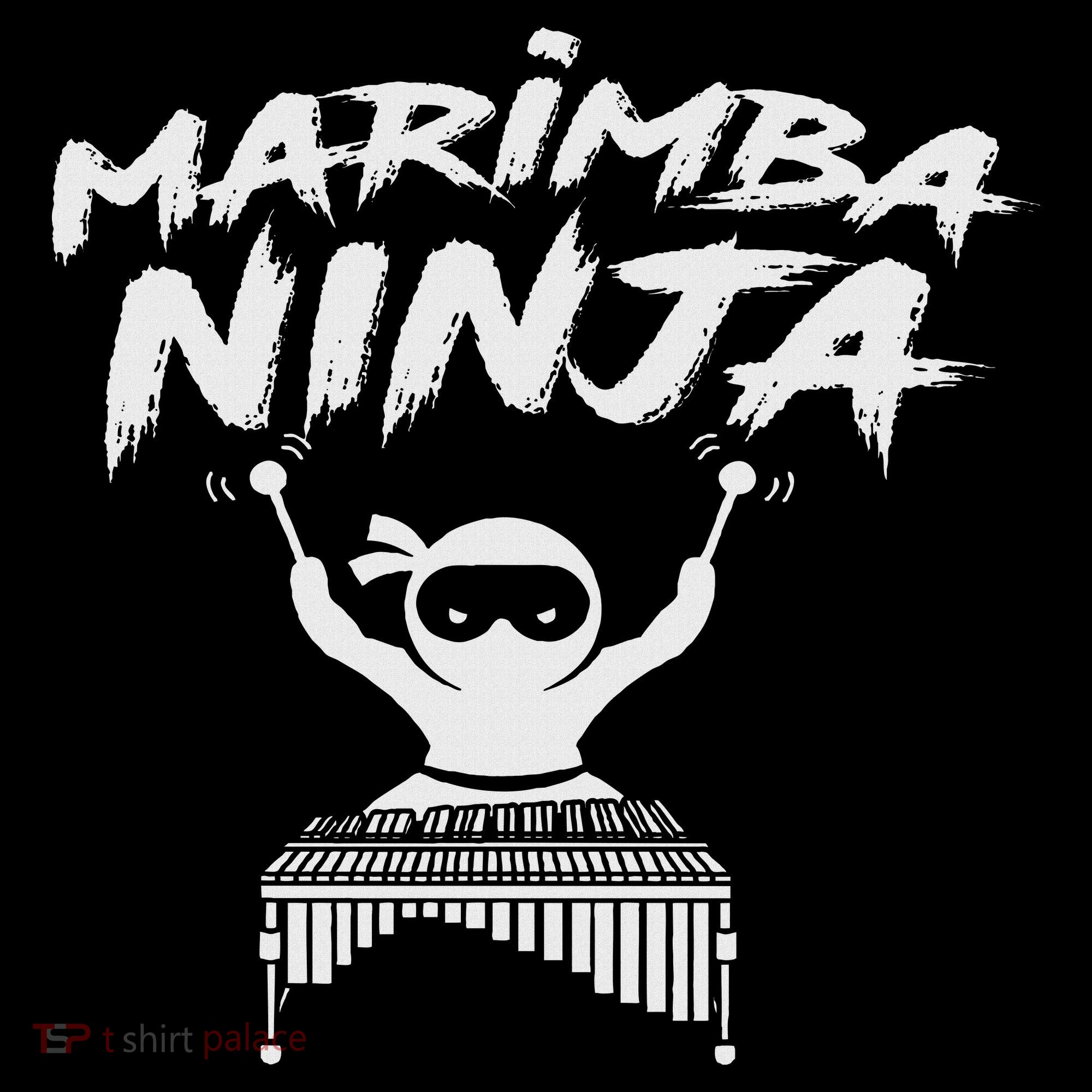 Marimba Ninja Funny Marching Band Percussion Gift Tank Top
