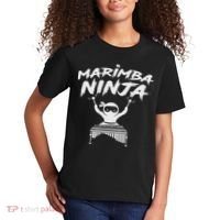 Marimba Ninja Funny Marching Band Percussion Gift Kids T-Shirt thumb 2