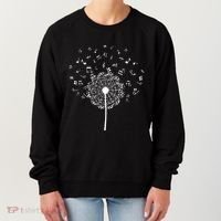 Music Notes  Flower Women's Sweatshirt thumb 0