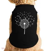 Music Notes  Flower Doggie Tank thumb 0