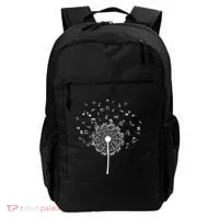 Music Notes  Flower Backpack thumb 0