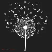 Music Notes  Flower Tumbler thumb 3
