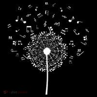 Music Notes  Flower Toddler Hoodie thumb 2