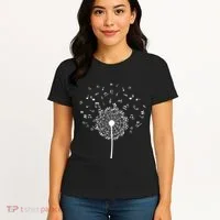 Music Notes  Flower Women's T-Shirt thumb 4