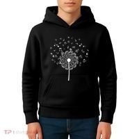 Music Notes  Flower Kids Hoodie thumb 4