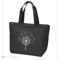 Music Notes  Flower Tote Bag thumb 3