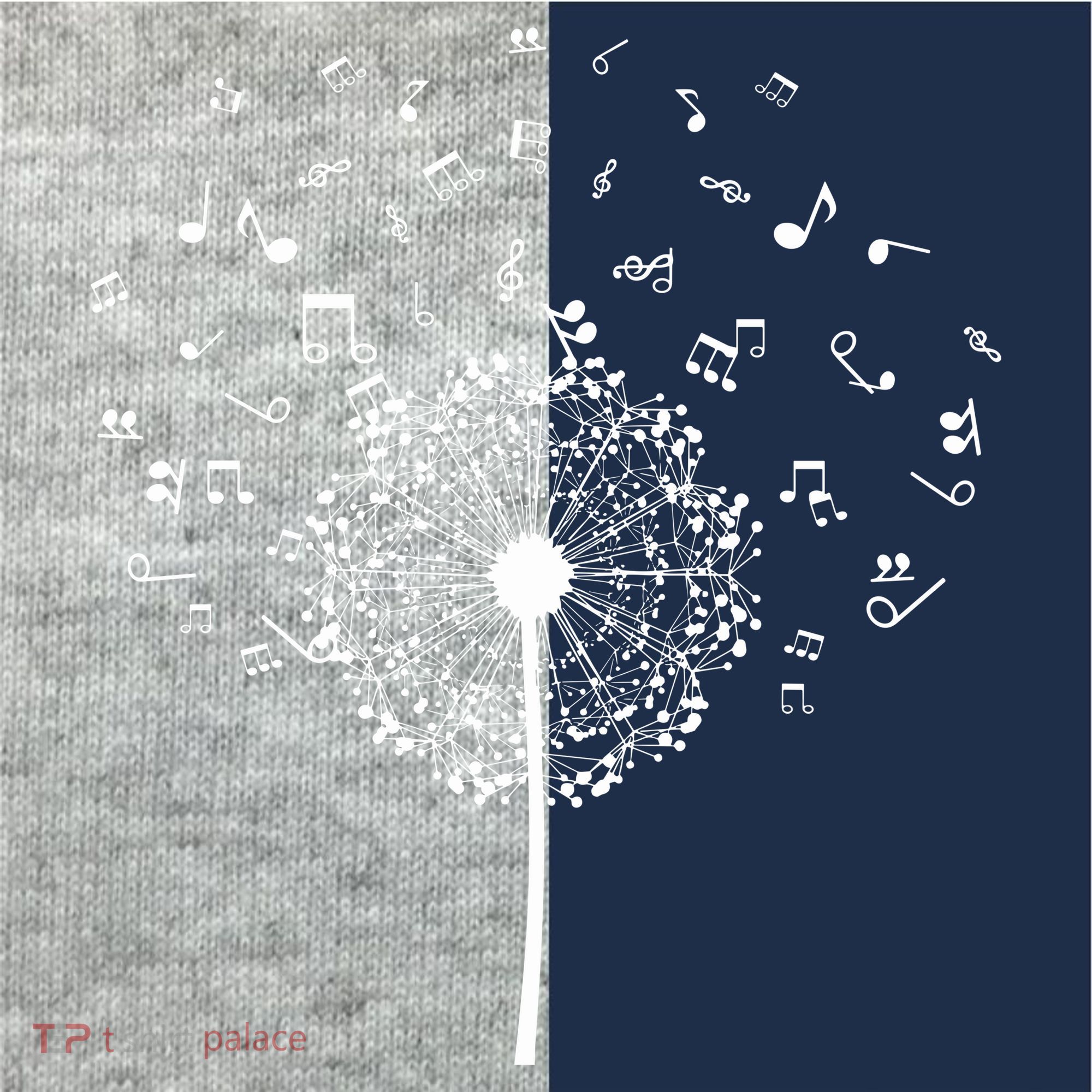Music Notes  Flower Kids Colorblock Raglan Jersey