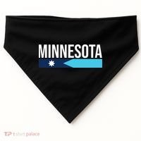 Minnesota New Flag USA-Made Doggie Bandana thumb 0