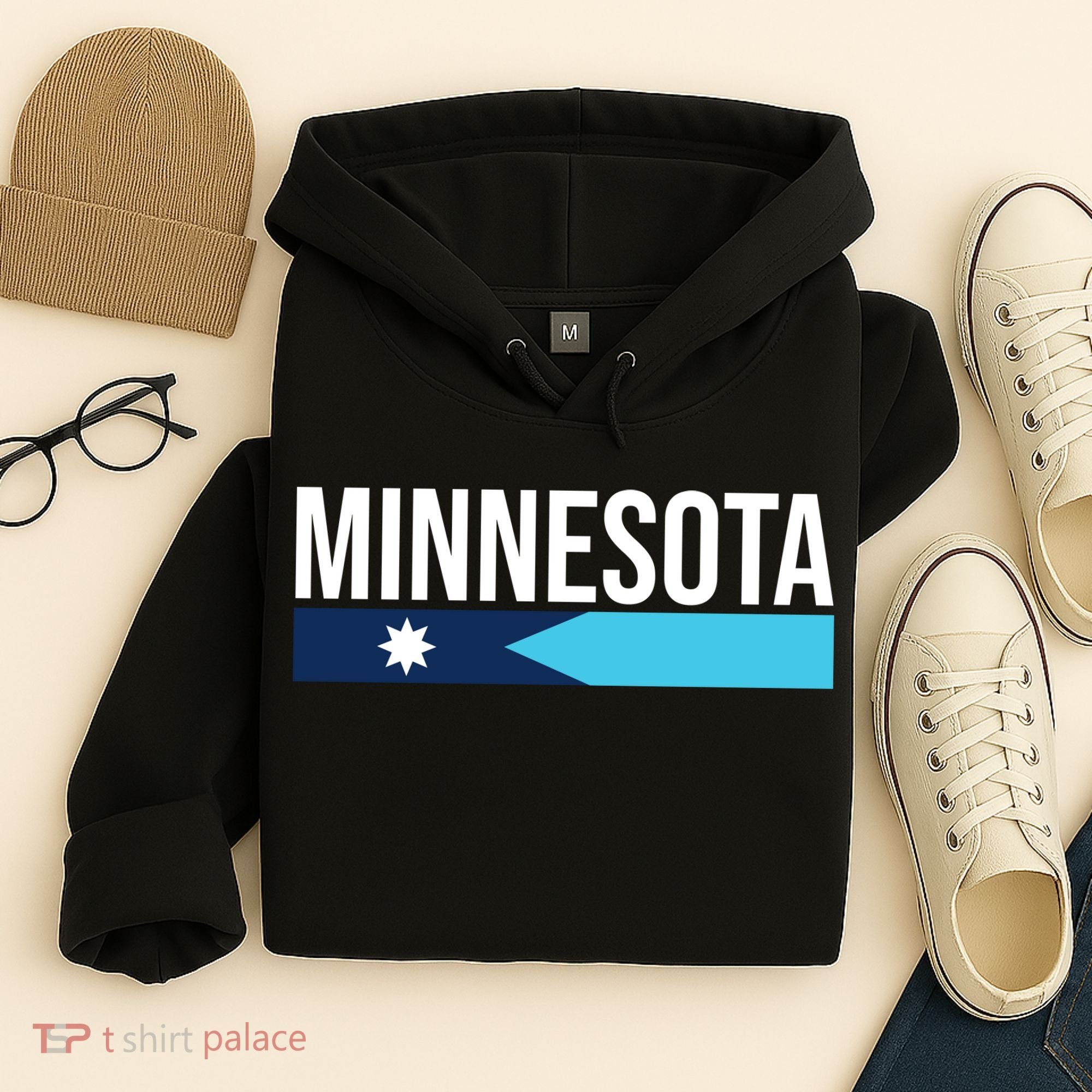 Minnesota New Flag Hoodie
