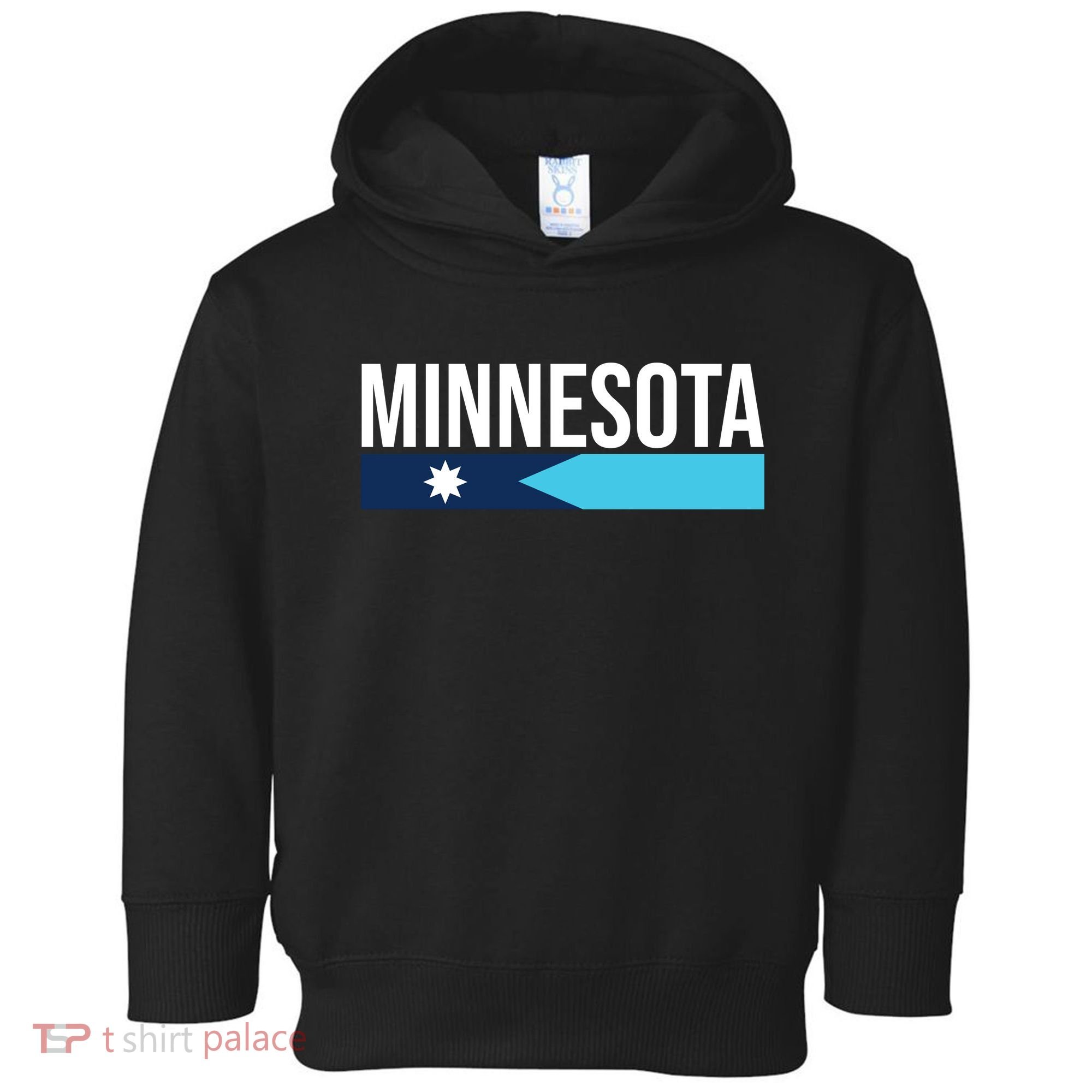 Minnesota New Flag Toddler Hoodie