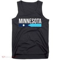 Minnesota New Flag Tank Top thumb 0