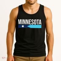 Minnesota New Flag Tank Top thumb 3