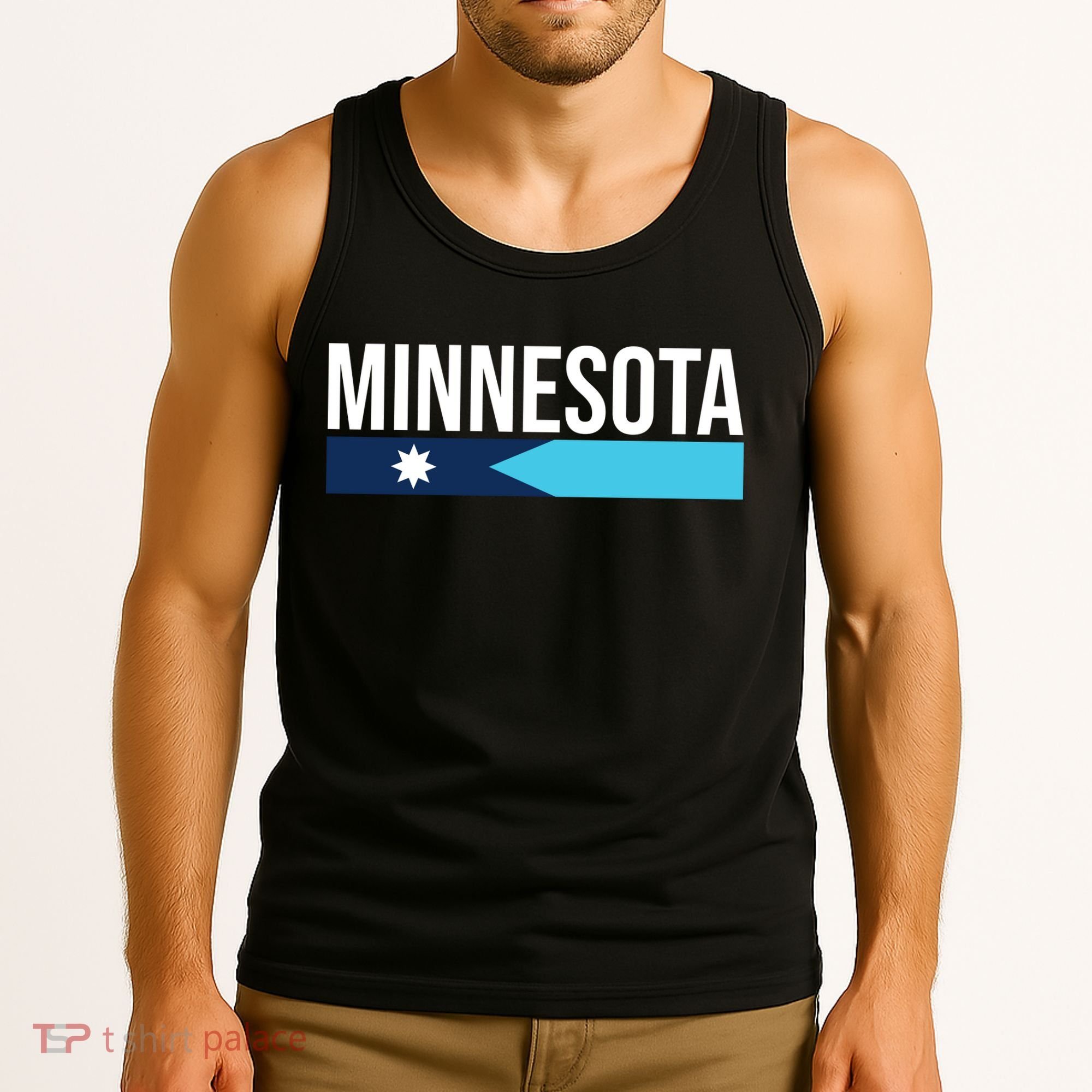 Minnesota New Flag Tank Top