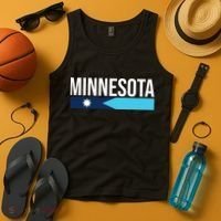 Minnesota New Flag Tank Top thumb 4